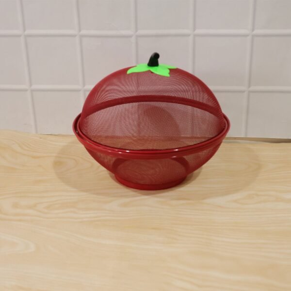Apple Shaped Metal Net Fruit Basket – Stylish Kitchen Storage