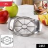 Apple Shape Stainless Steel Apple Slicer & Corer – Effortless Fruit Wedges