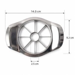 Apple Shape Stainless Steel Apple Slicer & Corer – Effortless Fruit Wedges