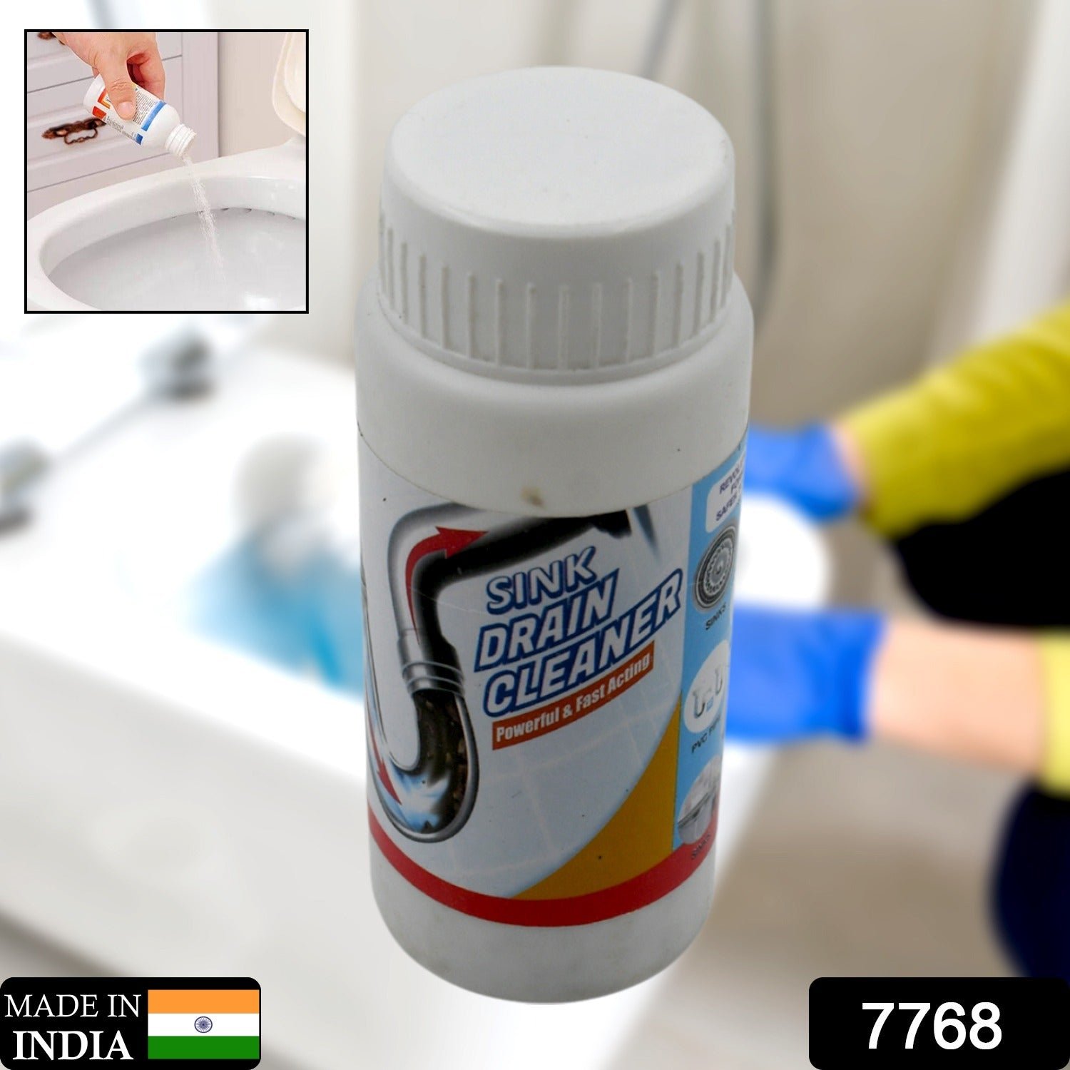 Sink Drain Cleaner – Powerful Clog Remover Powder | ShineCrest