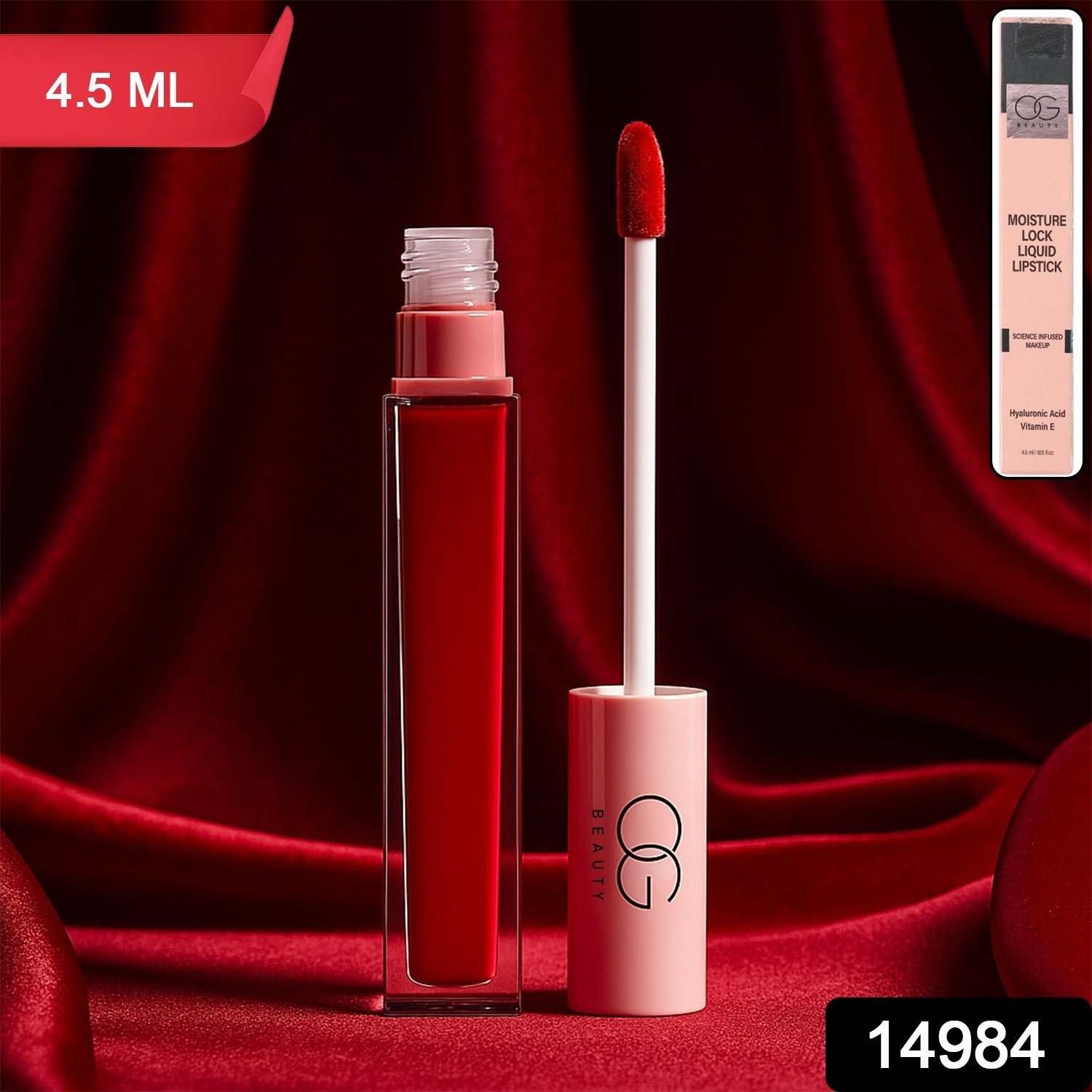 Red Rush Liquid Lipstick – Long-Lasting Moisture Lock Matte