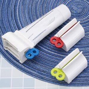Toothpaste Squeezer – Efficient Tube Roller with Stand | BrushedUp