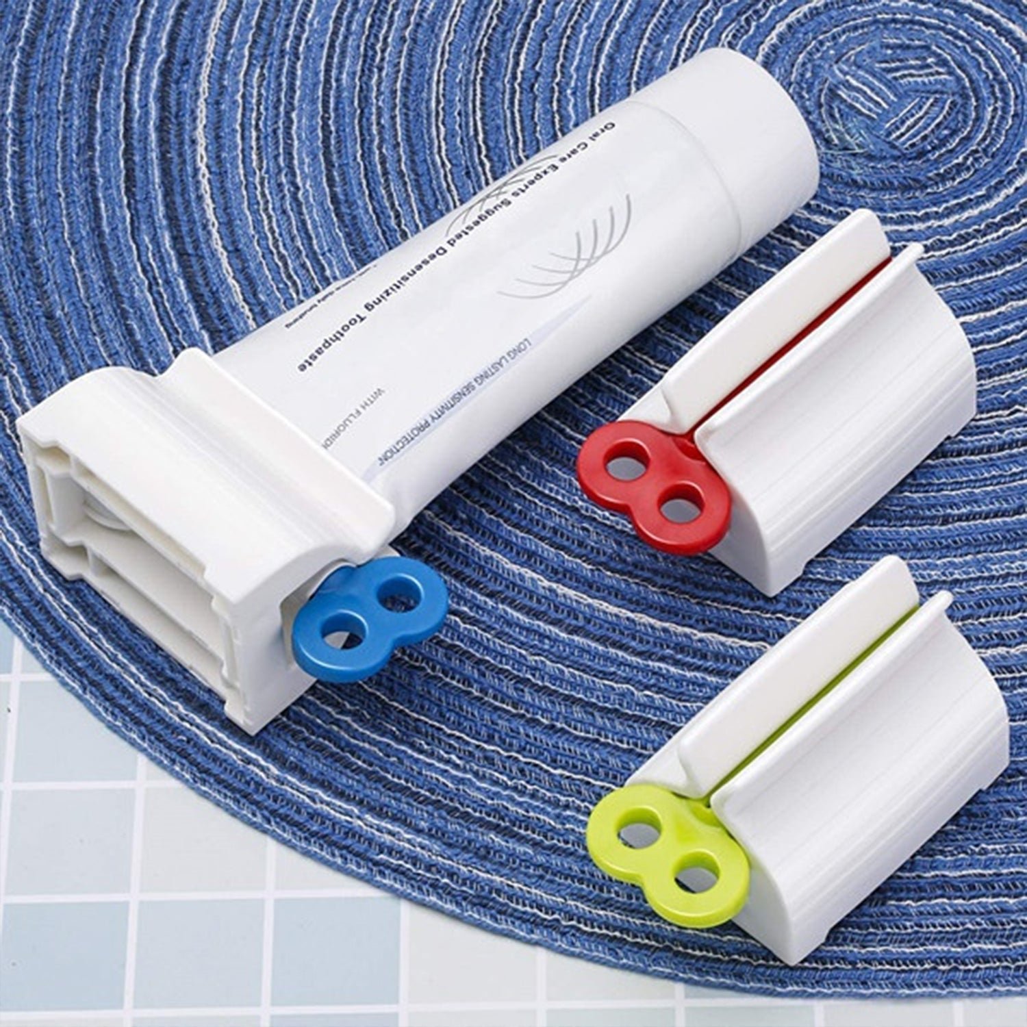 Toothpaste Squeezer – Efficient Tube Roller with Stand | BrushedUp