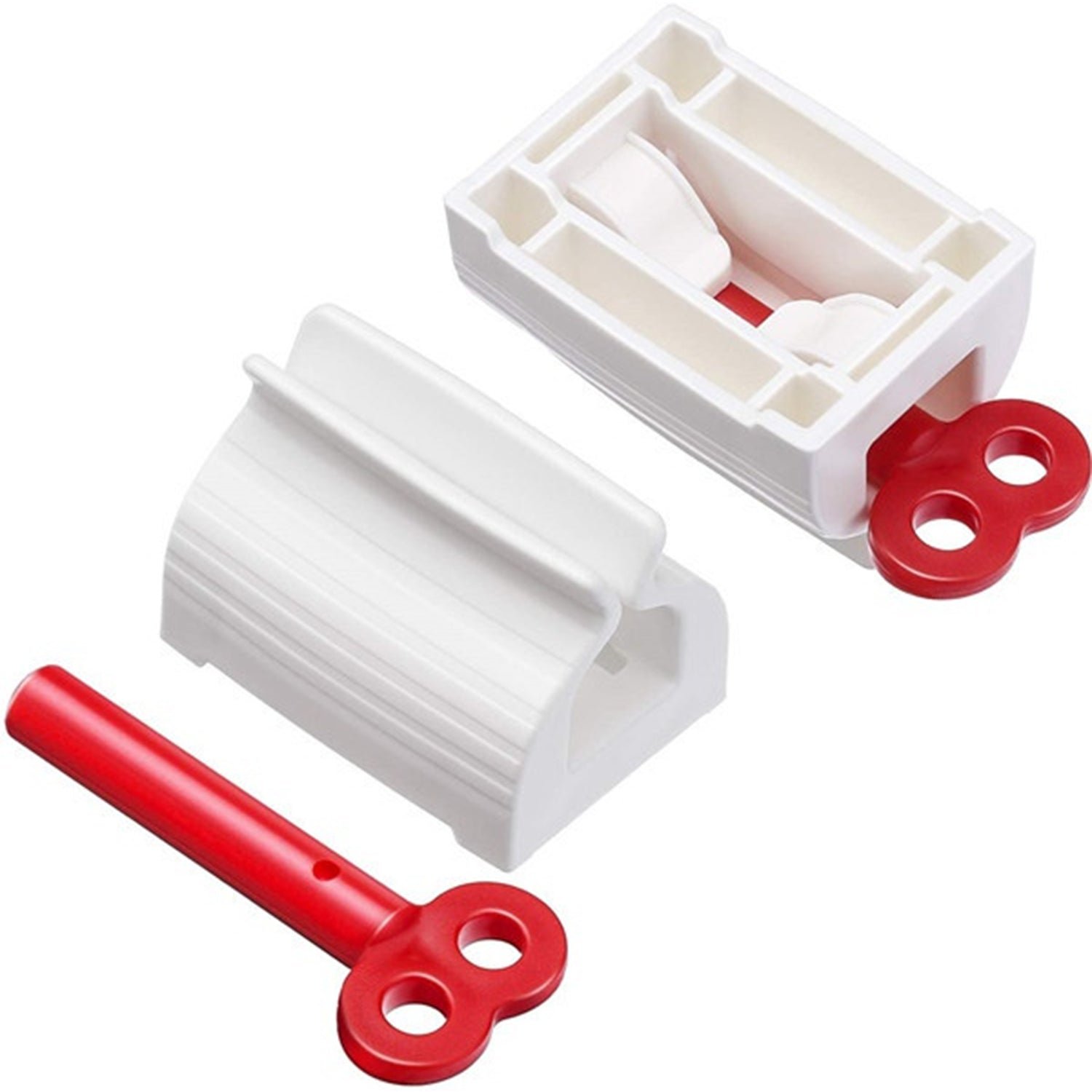 Toothpaste Squeezer – Efficient Tube Roller with Stand | BrushedUp