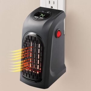 Mini Plug-in Heater – 400W Portable Wall Heater for Home |