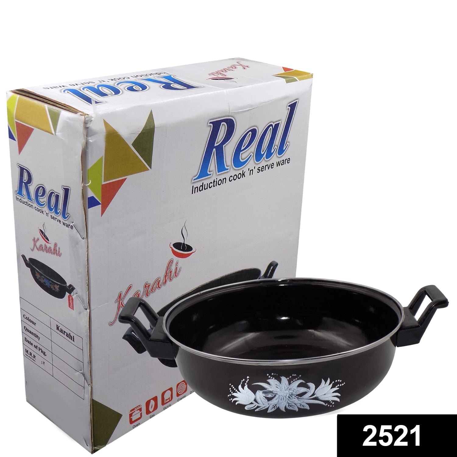 Cast Iron Kadai – Traditional 14 Inch Durable Pan | Indo Glow