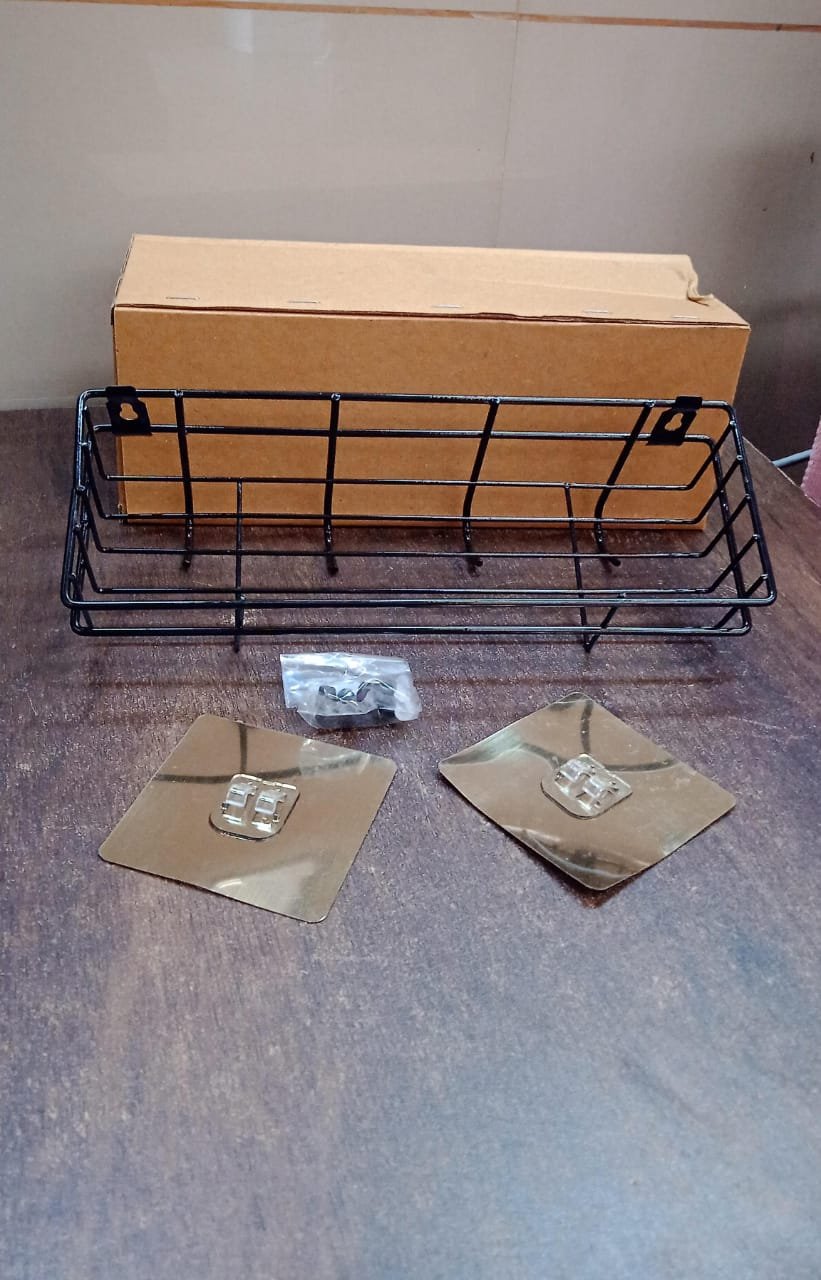 Shower Shelf Rack – Lightweight 3-in-1 Iron Organizer