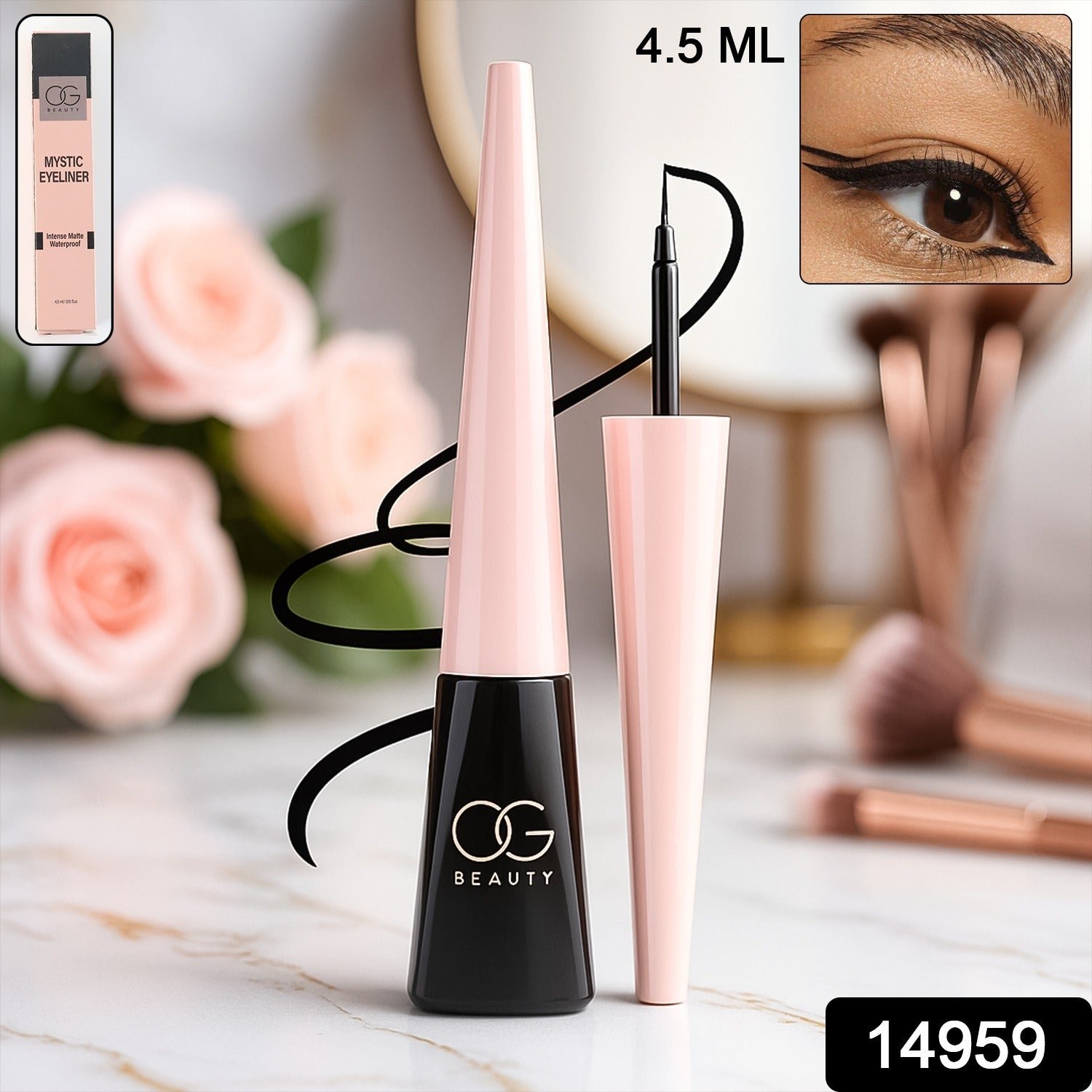 Matte Liquid Eyeliner – Intense, Waterproof & Long-Lasting
