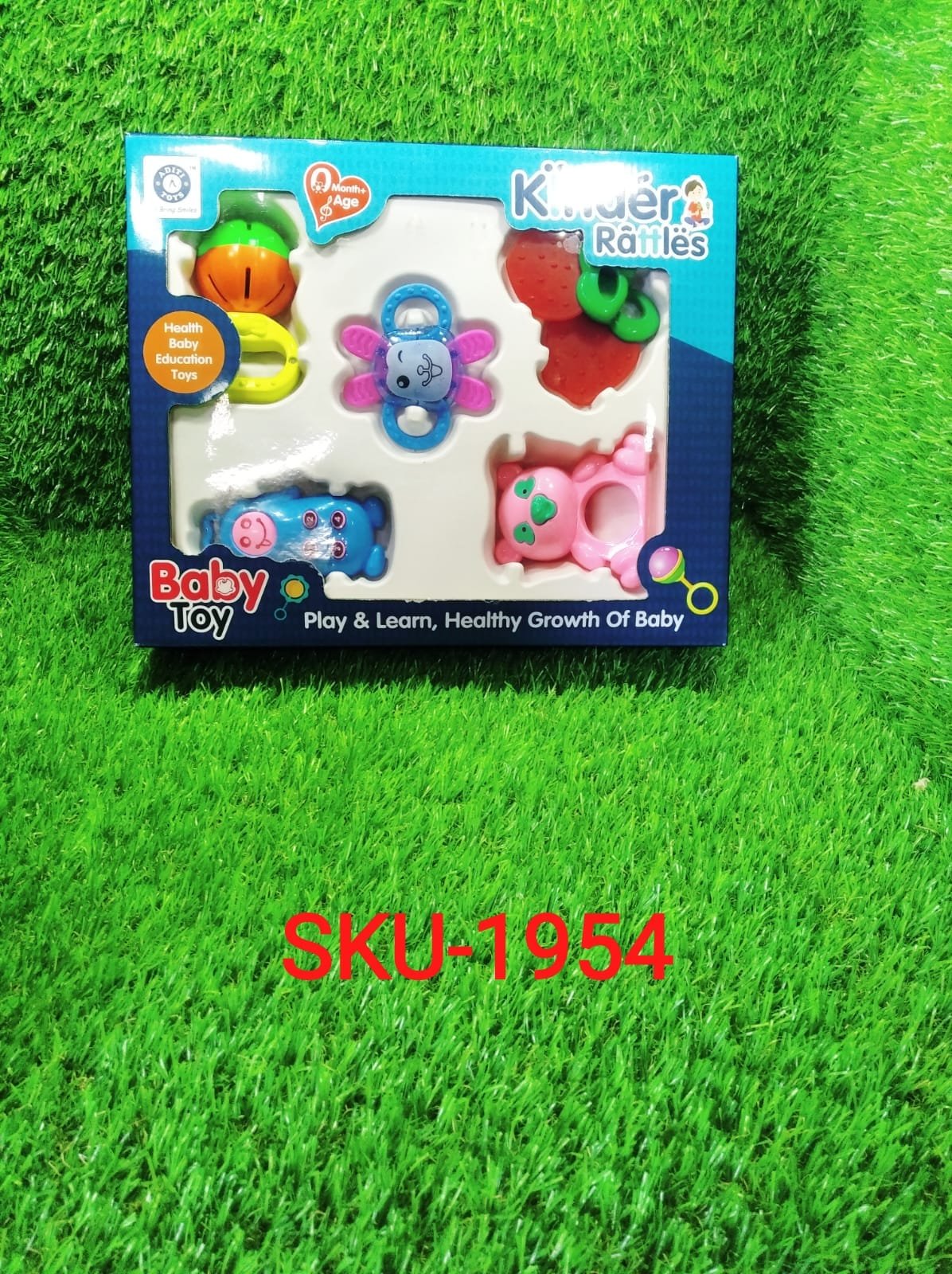 Baby Rattles Set – Safe Infant Sensory Play Toys | Aditi