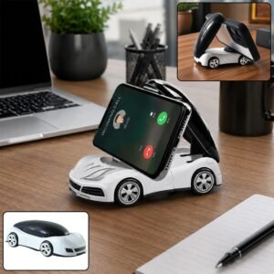 Car Shaped Mobile Phone Holder Stand for Office Desk and Study Table (1 Pc)