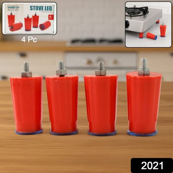 Gas Stove Legs – Heavy-Duty Universal Anti-Skid Support (4 Pc)