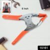 Heavy Duty Spring Clamp 6 Inch – Metal, 3 Inch Jaw | Indo Glow