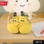 Cute Cartoon Couple Keychain Set – Soft Rubber 2-in-1 Hugging Pair