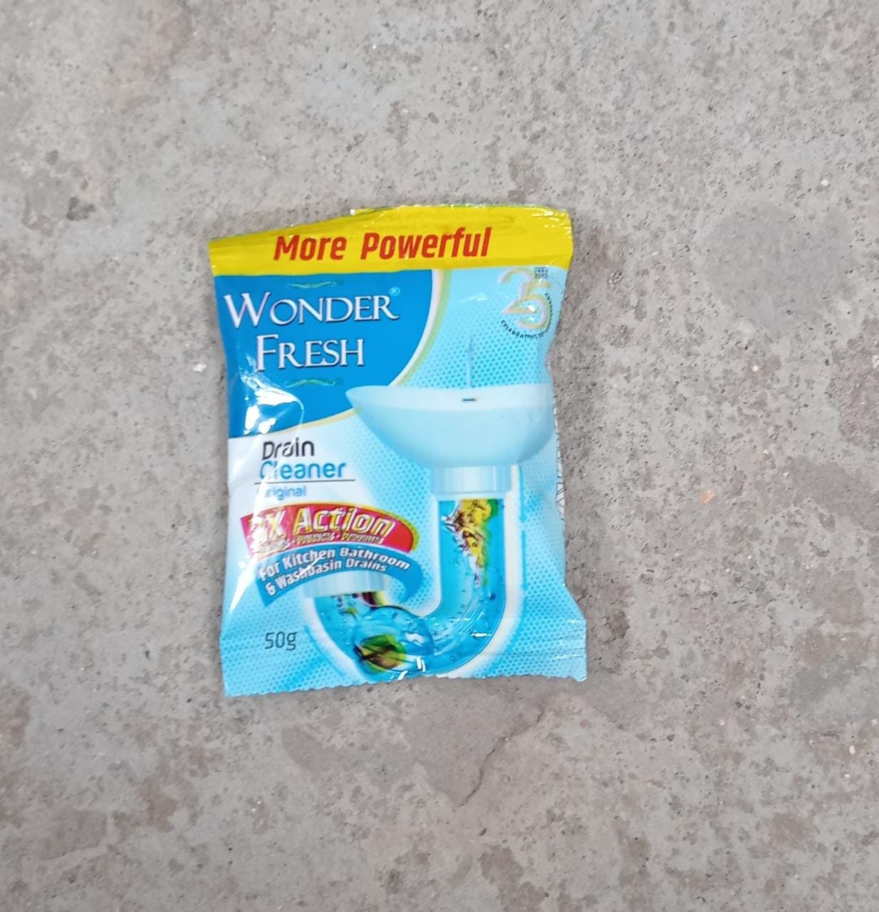 Drain Cleaner Powder – Powerful Clog Remover 50g | Wonder Fresh