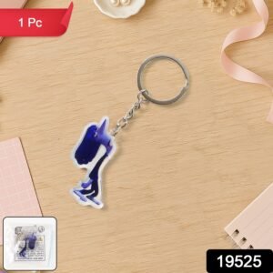 Cartoon Character Acrylic Keychain – Durable & Stylish Accessory