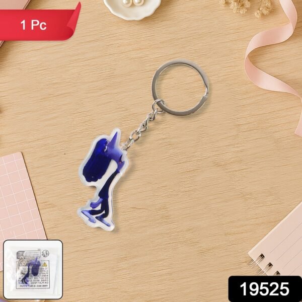 Cartoon Character Acrylic Keychain – Durable & Stylish Accessory