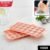 Plastic Ice Cube Tray – 18 Diamond Cavities for Easy Release