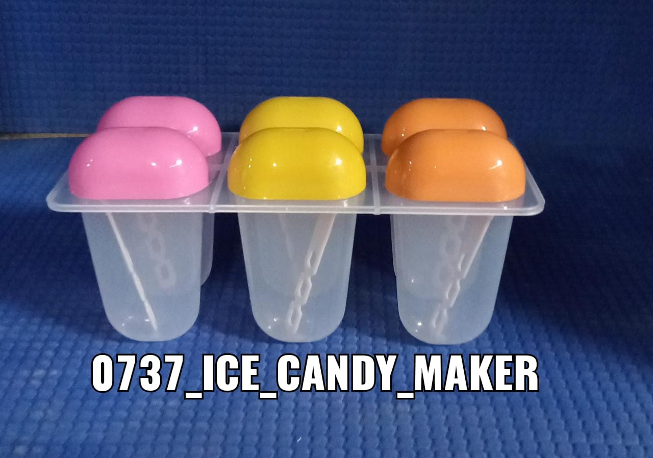 Kulfi Molds – Multicolor Polypropylene 6 Pcs | Bake & Dwell