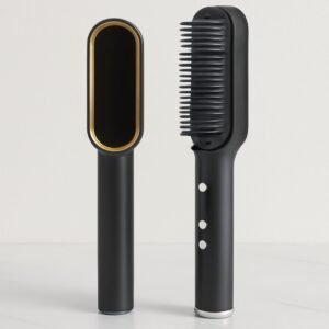 Hair Straightener – Keratin Ceramic & Scalp Massager | Calm & Curl