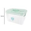 Plastic Medicine Storage Box – Secure Locking & Portable Design