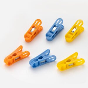 Cloth Drying Clips – Non-Slip Plastic (Pack of 12) | BathNova