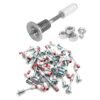 Steel Nail Gun Nails – 100 Pcs for Concrete & Wall | BoltForce