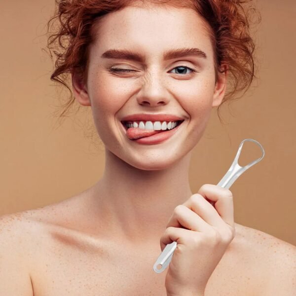 Stainless Steel Tongue Scraper – Oral Hygiene Tool with Case | MintGuard