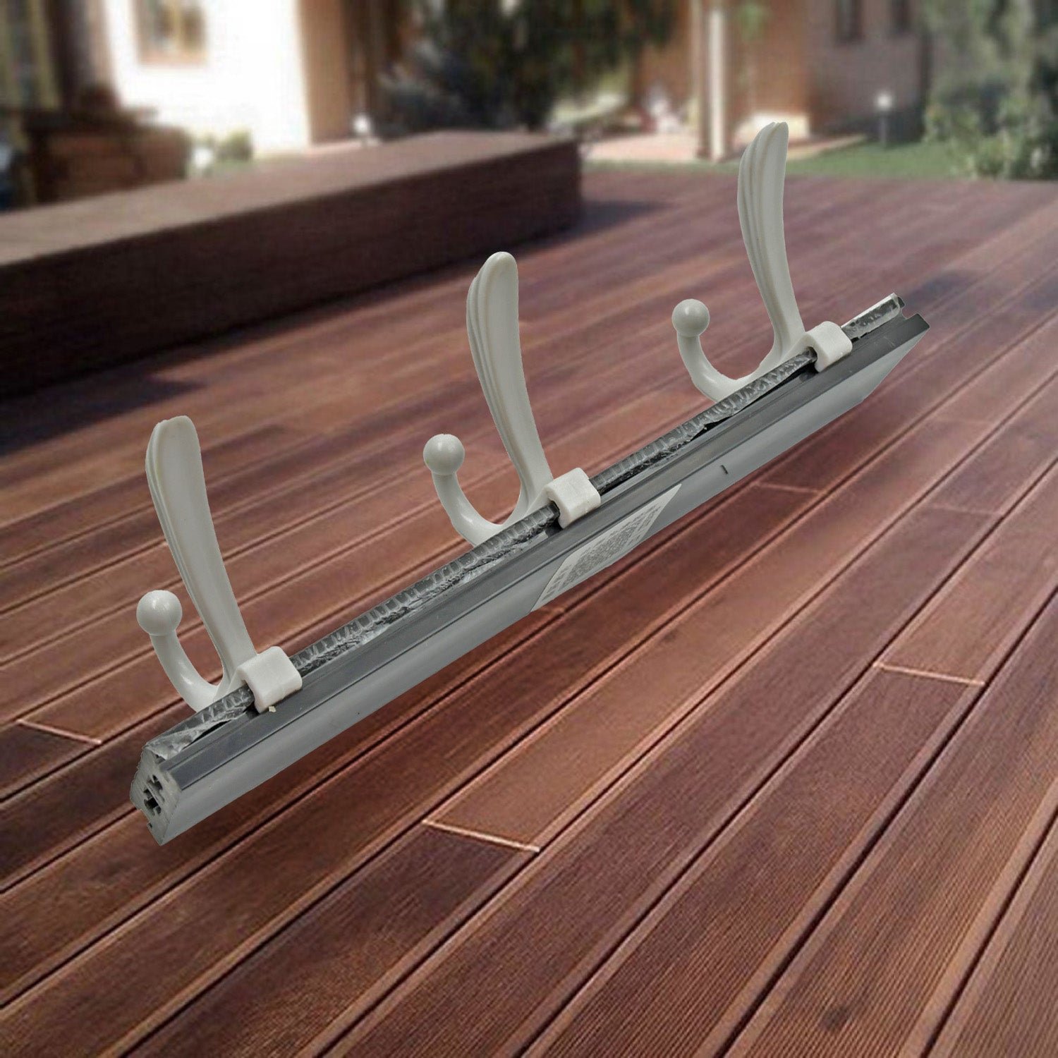 Wall Mounted Coat Rack – 6 Hooks for Entryway & Bedroom | GlimmerHome