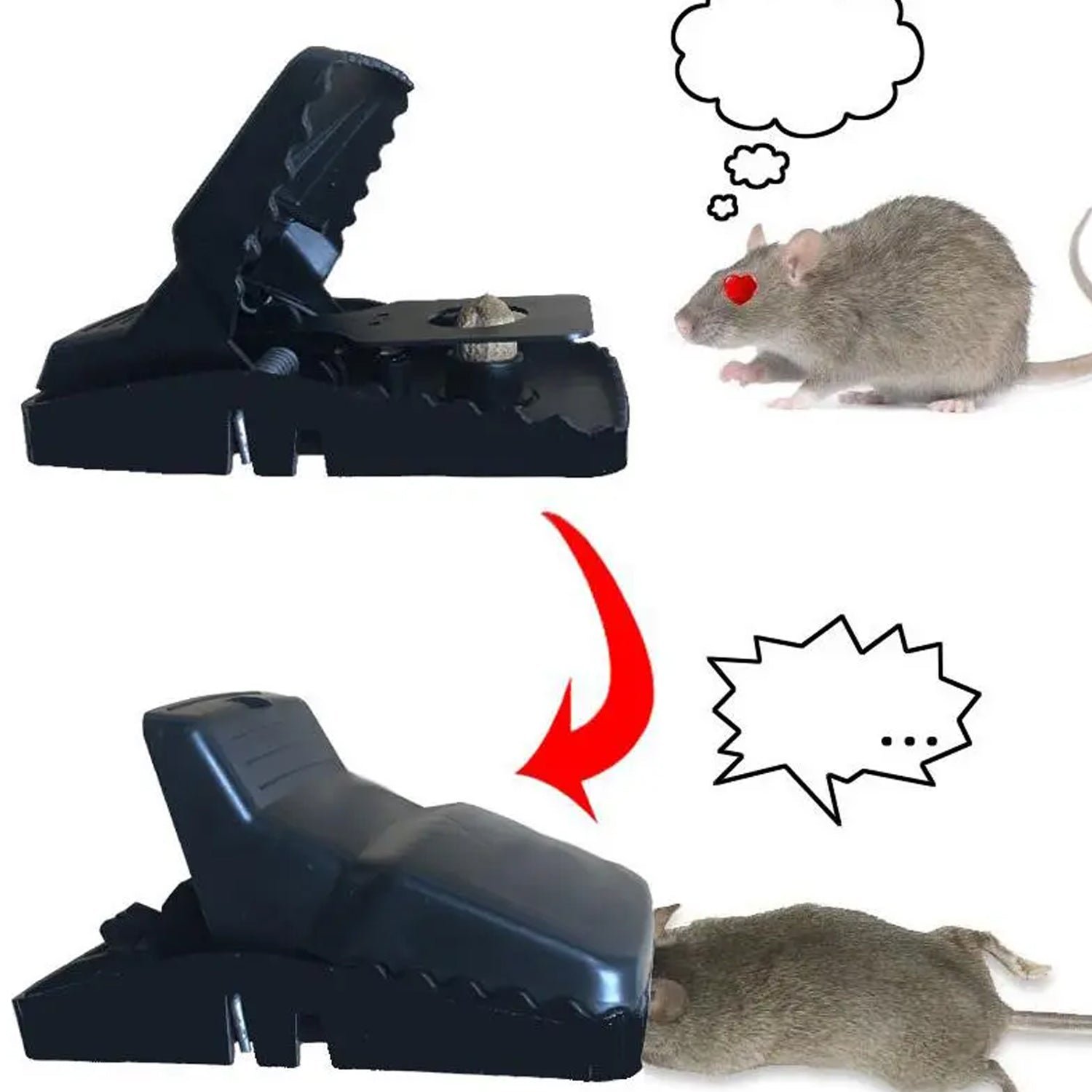 Mouse Trap Cage – Reusable Pest Control for Home |
