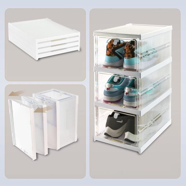 2_483973c9-31b5-4416-b7c6-2786f4a0fe9e Stackable Storage Rack – Multifunctional & Foldable Organiser | Organivo