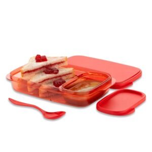 Leak-Proof Lunch Box – 2 Containers, Microwave Safe | Lunchie Bunchie