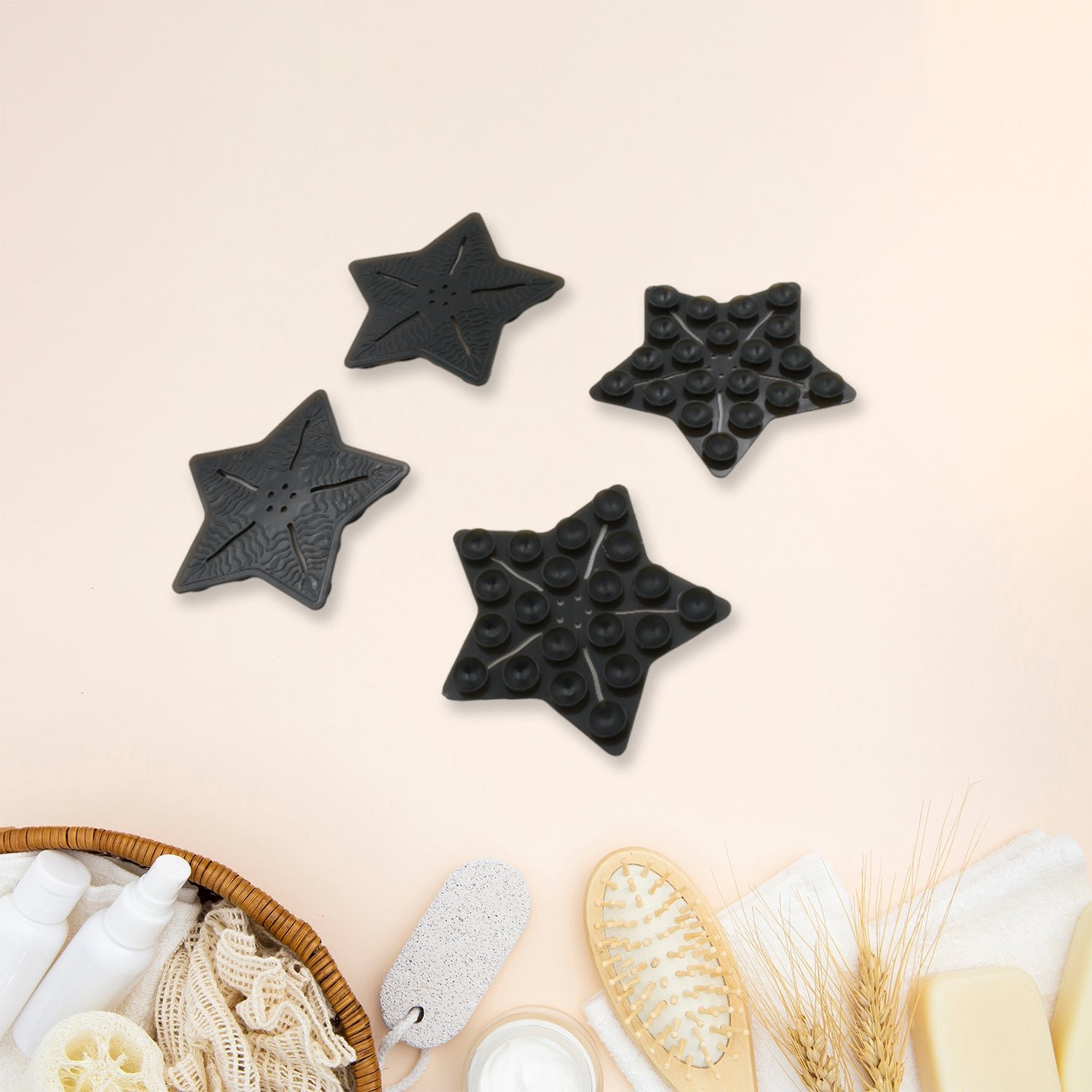 2_6061021e-beb3-48f6-a2fa-e4749b16facf Kids Anti-Slip Bath Mat – Star Shaped PVC | 4 Pc Set by CrystalWash