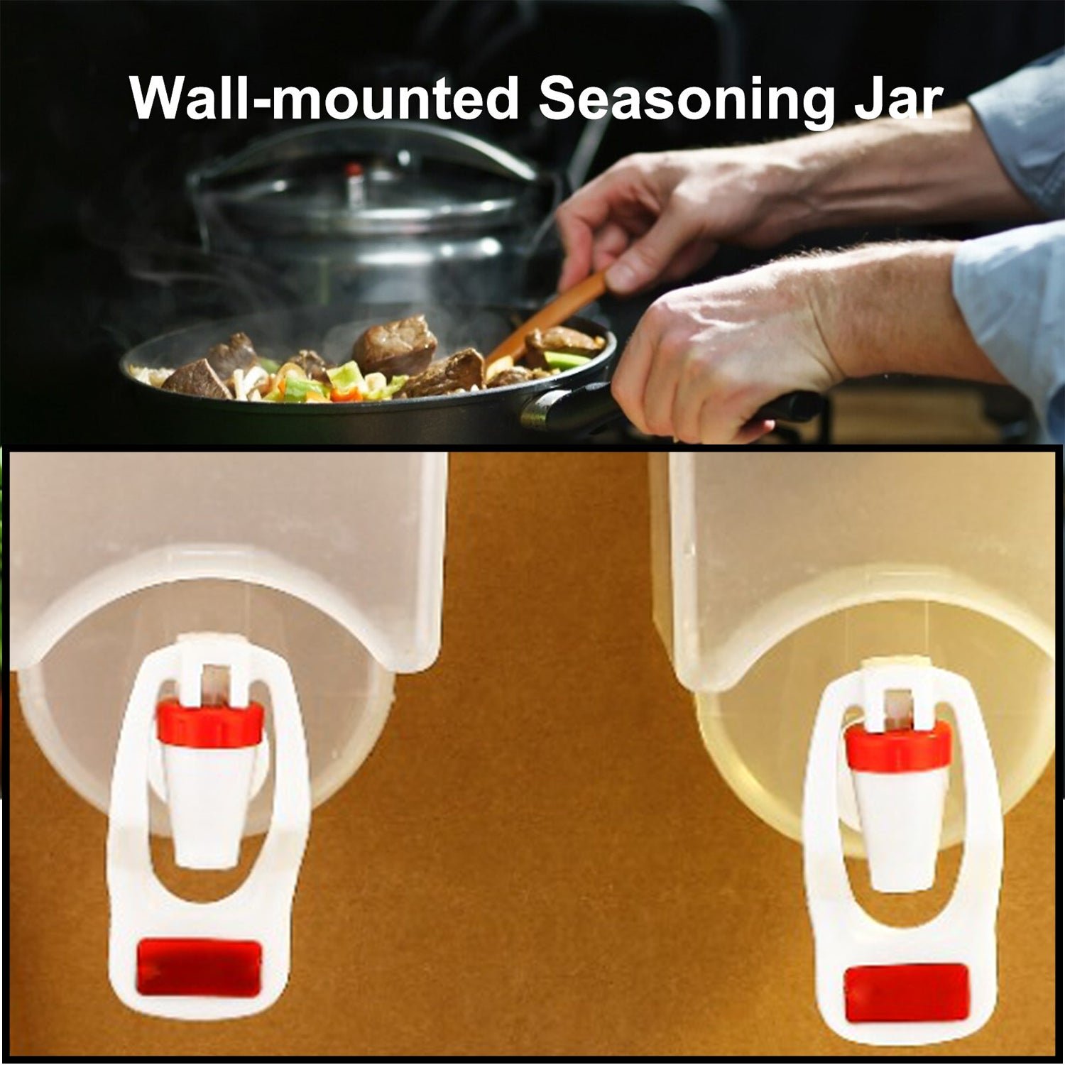 Wall Mounted Oil Dispenser – 1100ml No-Drip | Own Hydrate