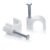 6MM Cable Clips – 100 Pc Wire Organizer for Walls | GlimmerHome