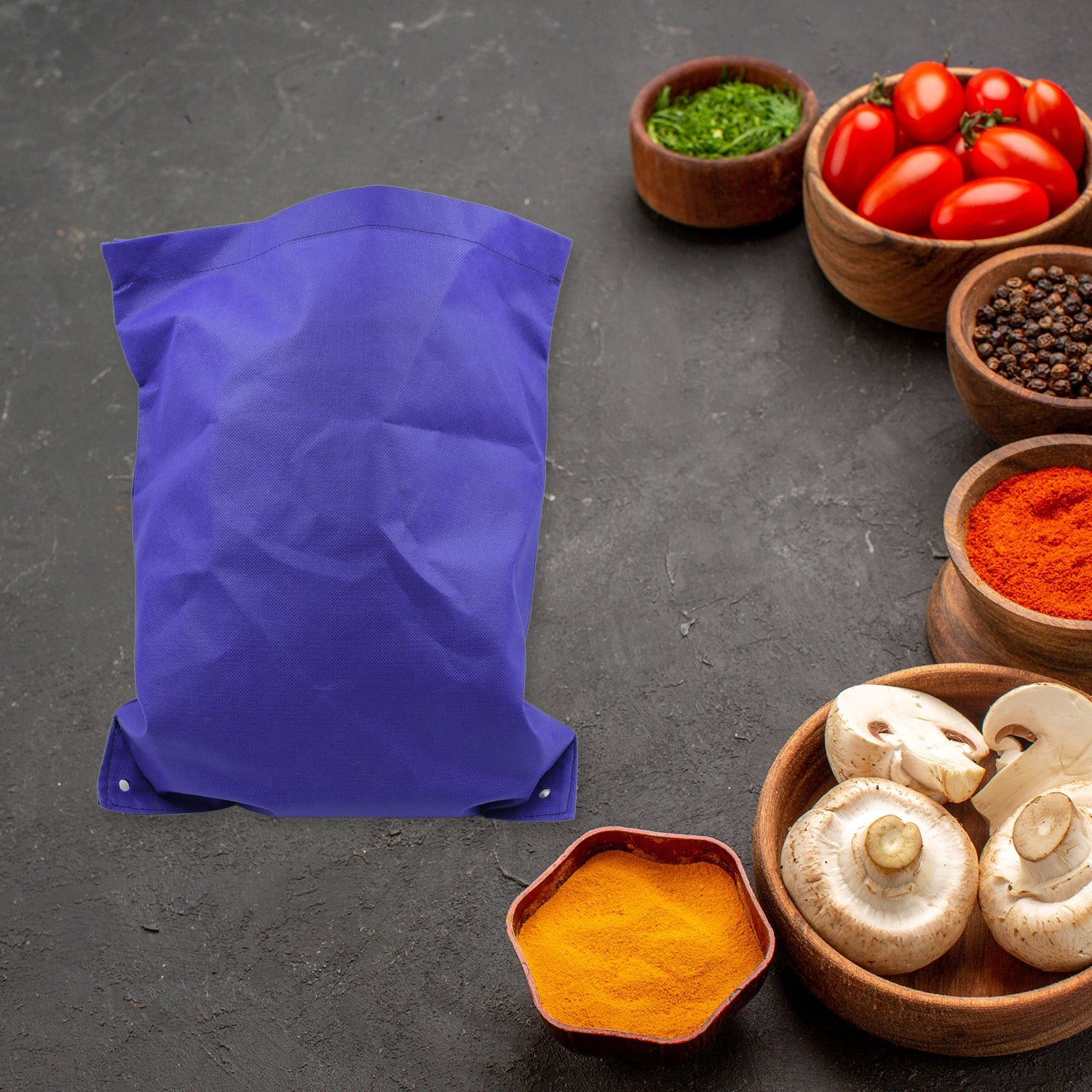 Reusable Grocery Bag – Small, Eco-Friendly & Handle-Free | Organivo
