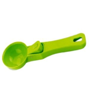 Ice Cream Scoop – Durable Green Plastic & Non-Stick | Indo Glow