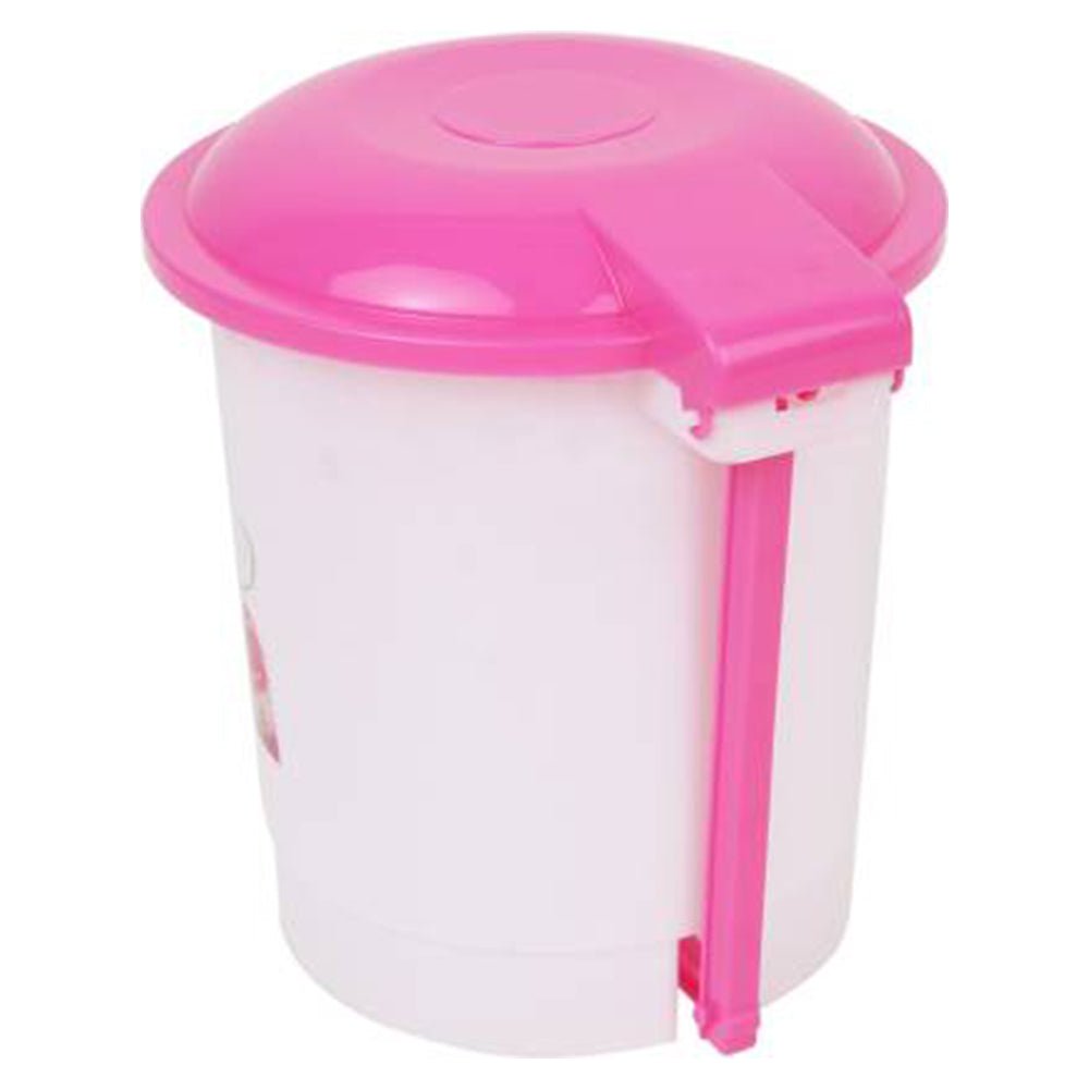 Desk Dustbin – Compact Plastic Pedal Bin for Home & Office | Velvet Wheels