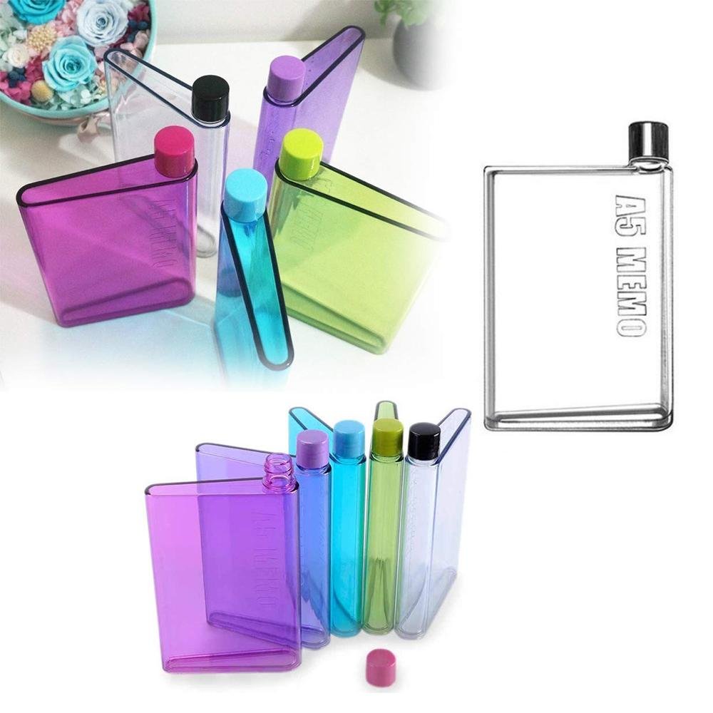 A5 Notebook Water Bottle – 400ml Slim & Leak-Proof | Own Hydrate