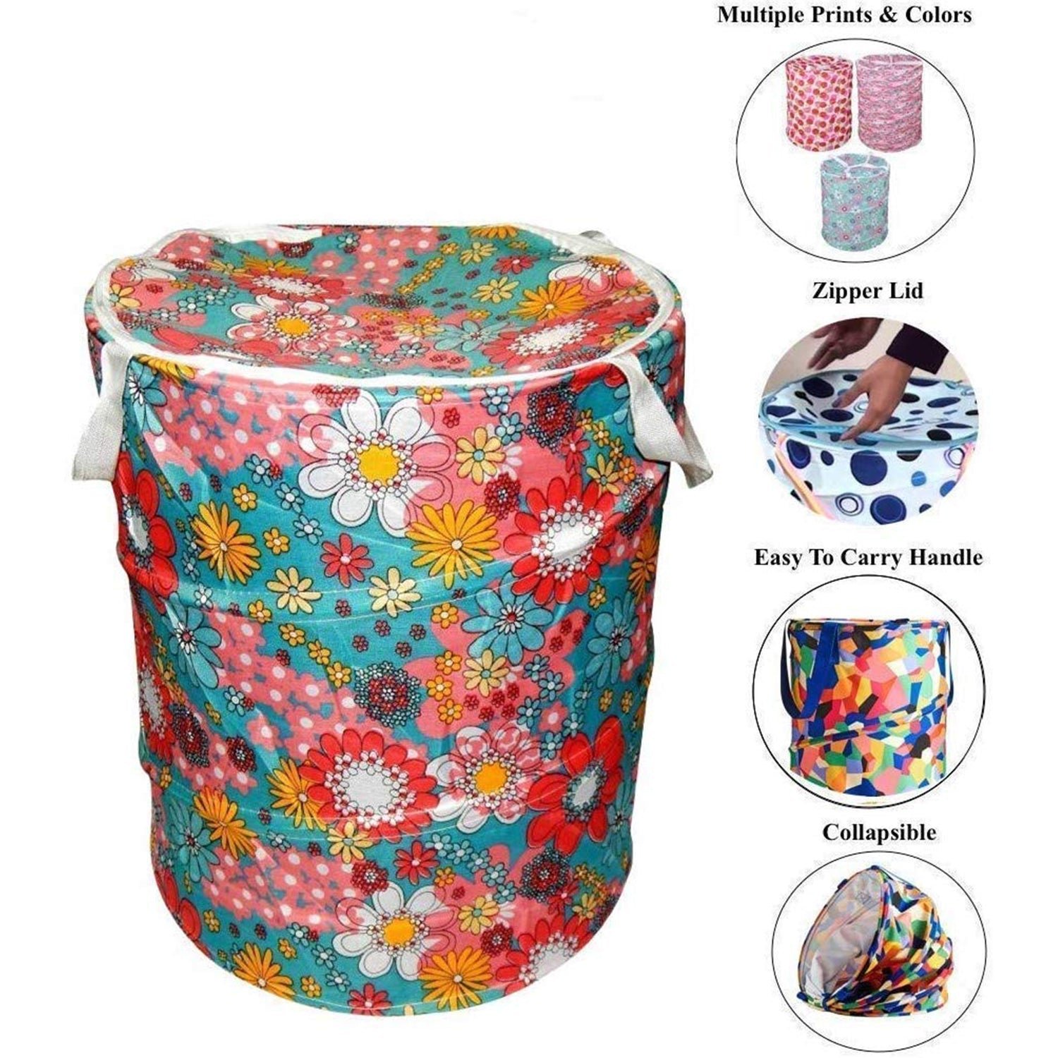 Canvas Laundry Bag for Home & Toy Storage – Collapsible | Organivo