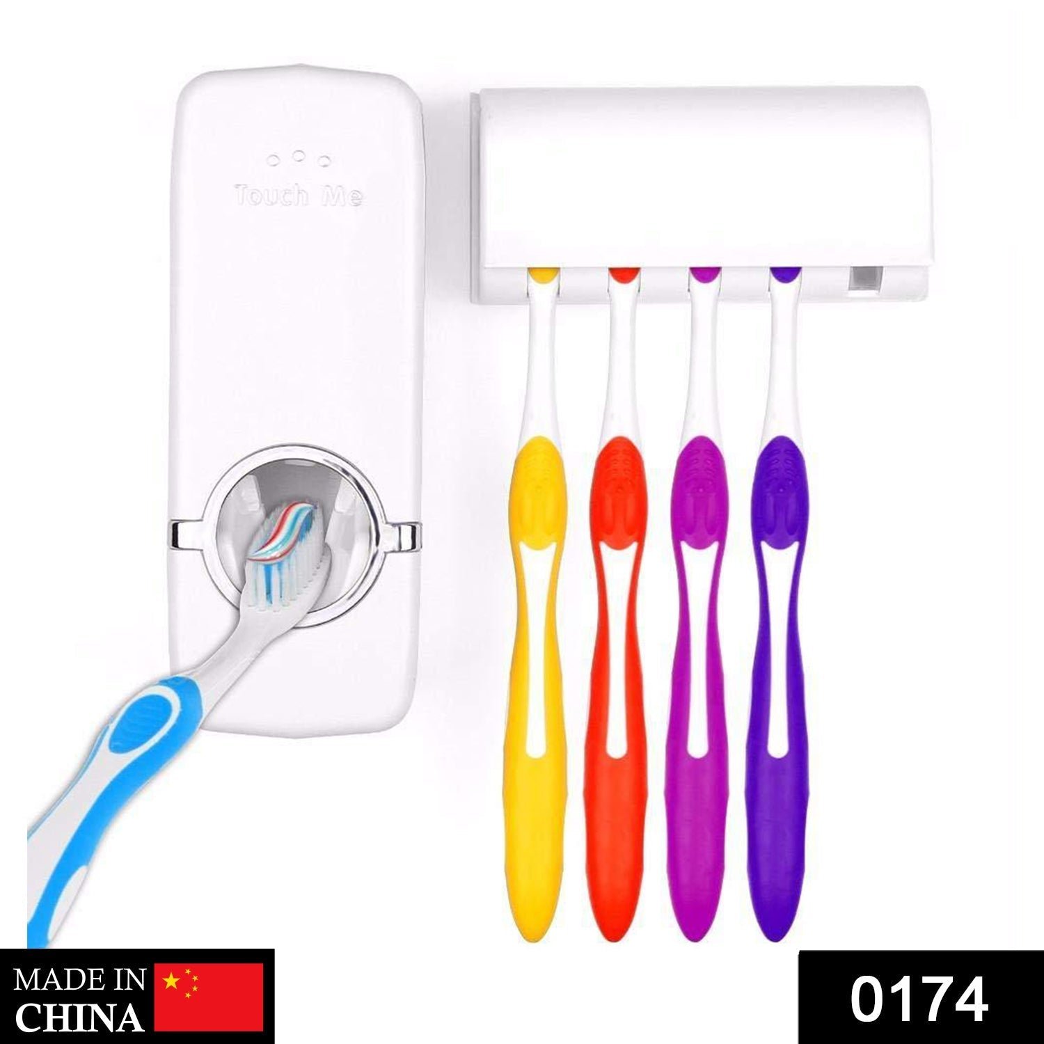 Automatic Toothpaste Dispenser – Hygienic Wall Mount | BrushedUp