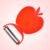 Folding Vegetable Peeler – Apple Shaped & Stainless Steel | Styleva