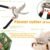 Garden Shears – 8-Inch Heavy-Duty Bypass Pruner | Grow Garden Tools