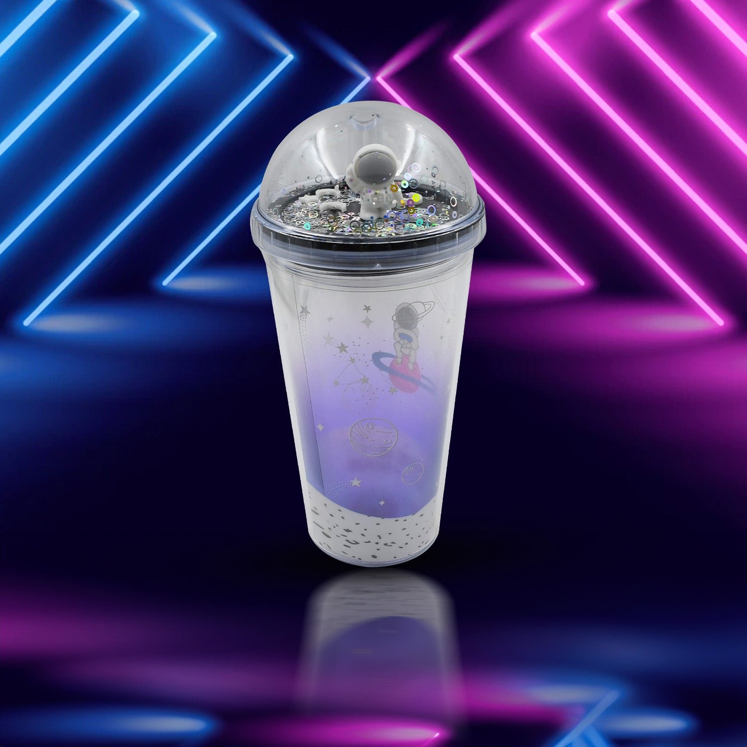 Astronaut Tumbler with LED Light – Insulated 13oz | FERVENT