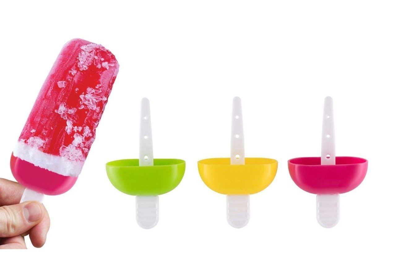 Kulfi Molds – Multicolor Polypropylene 6 Pcs | Bake & Dwell
