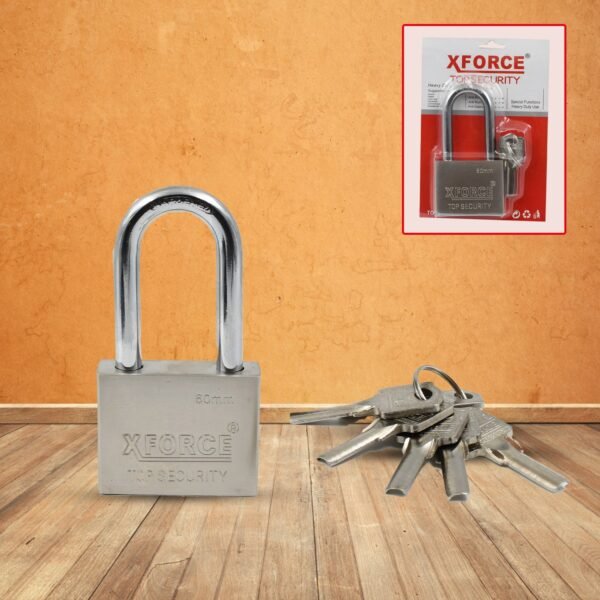 Solid Padlock 60mm – Heavy-Duty Brass Security Lock | Safelix