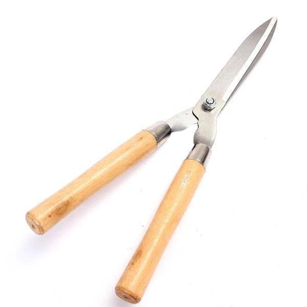 Hedge Shears – Ergonomic Wooden Handle for Garden | Indo Glow