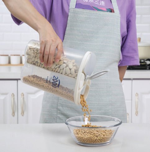 4 Section Kitchen Storage Jar – Airtight Food Container | Organivo
