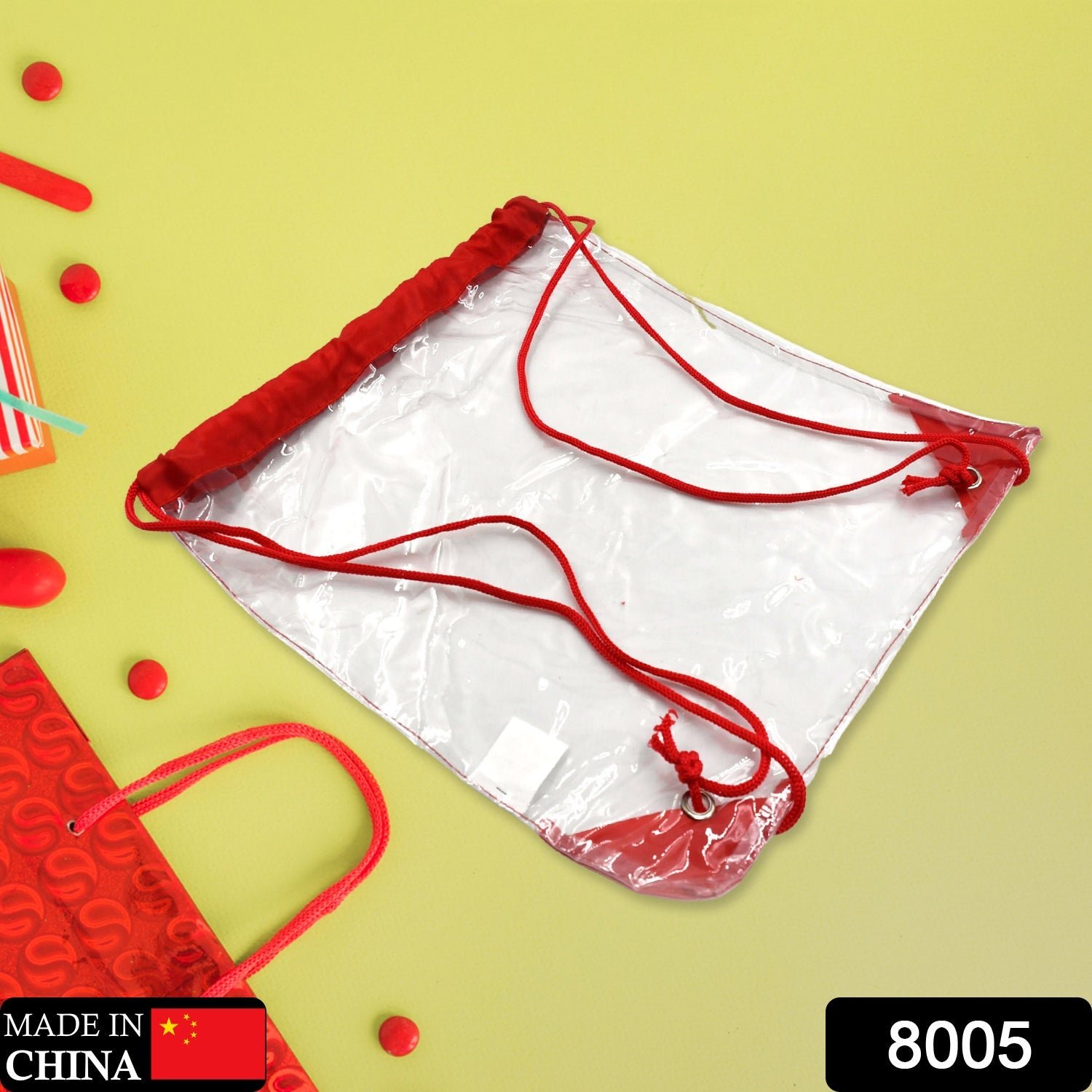 Clear Waterproof Stadium Bag for Gym and Travel