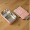 BPA-Free 2-Compartment Lunch Box – Leakproof & Compact Design