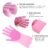 Silicone Cleaning Gloves – Multicolor Reusable Scrubber | Velvet Wipe